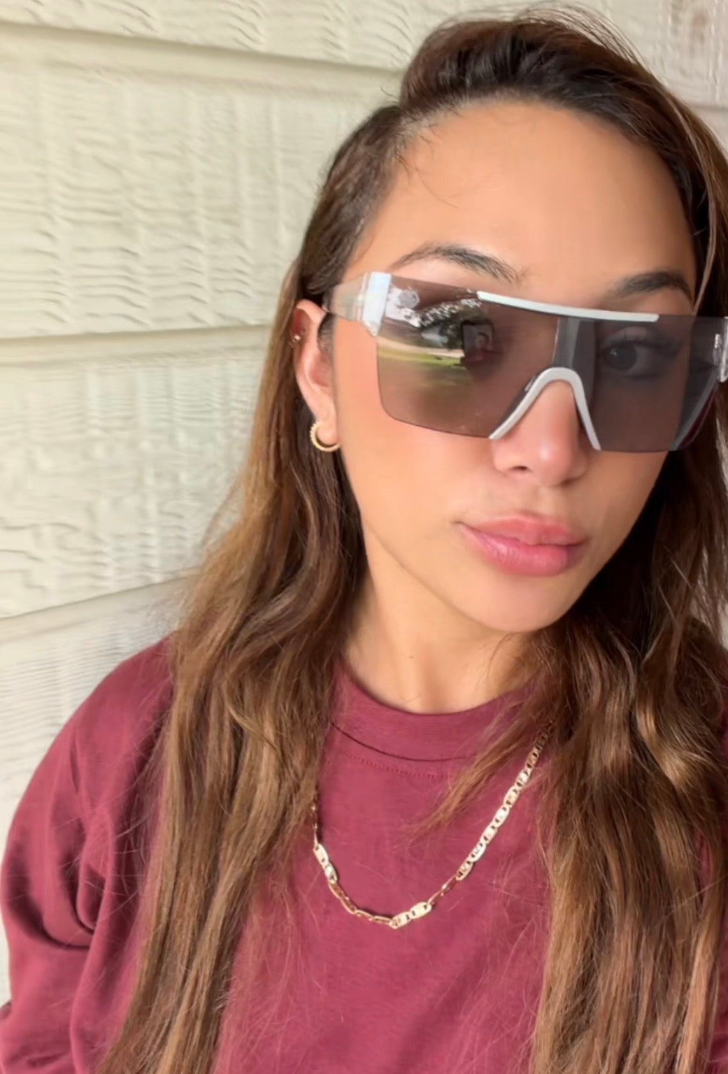 Ultra transition Safety glasses rose gold