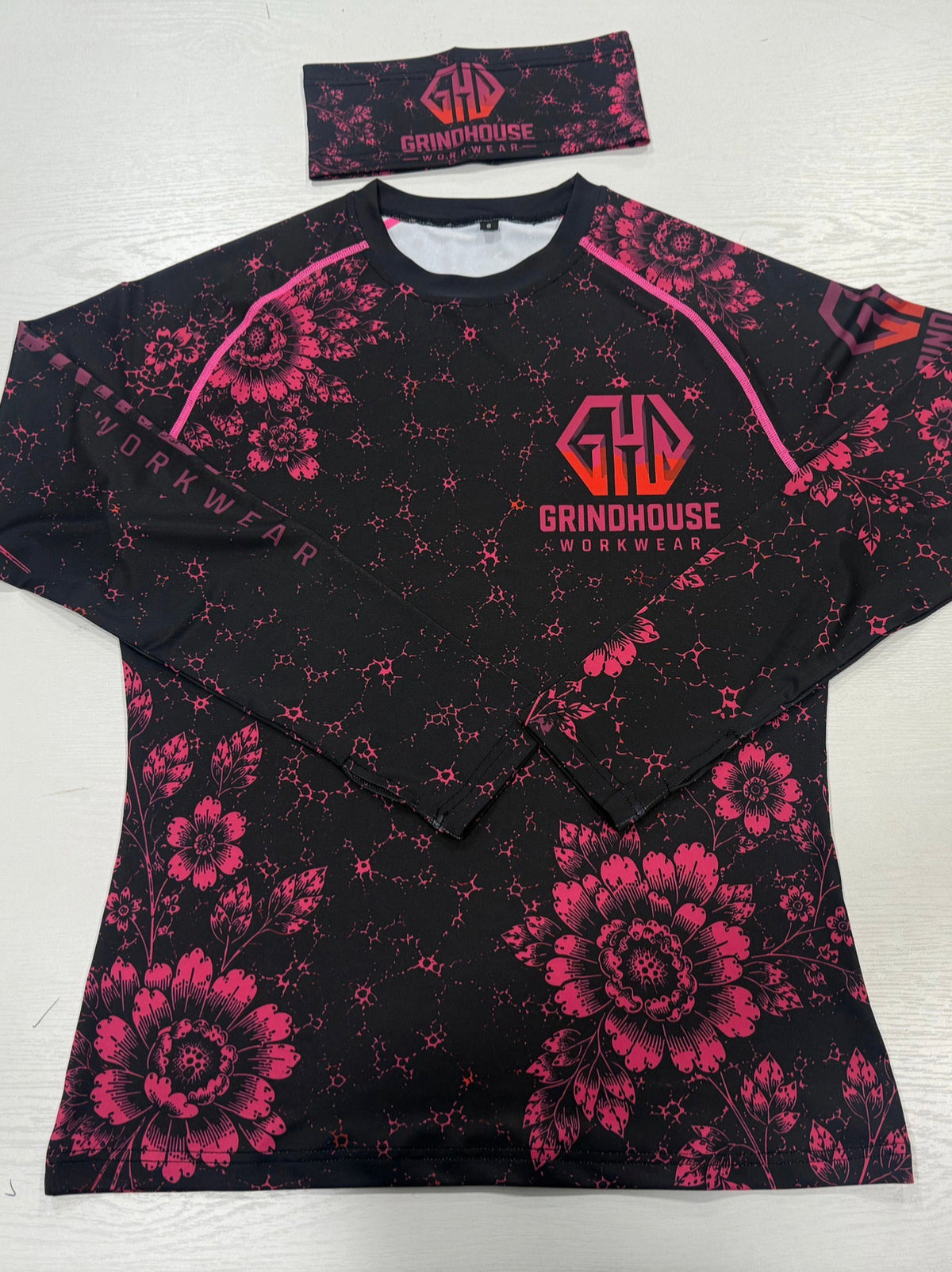 Light work long sleeve pink bundle