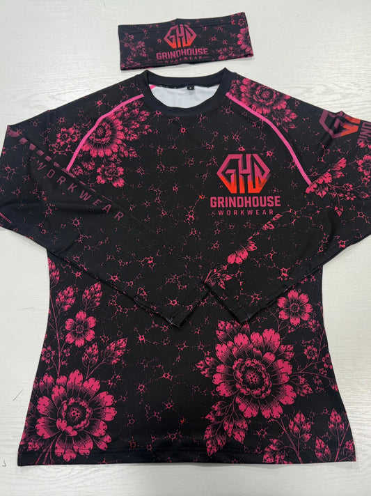 Light work long sleeve pink bundle