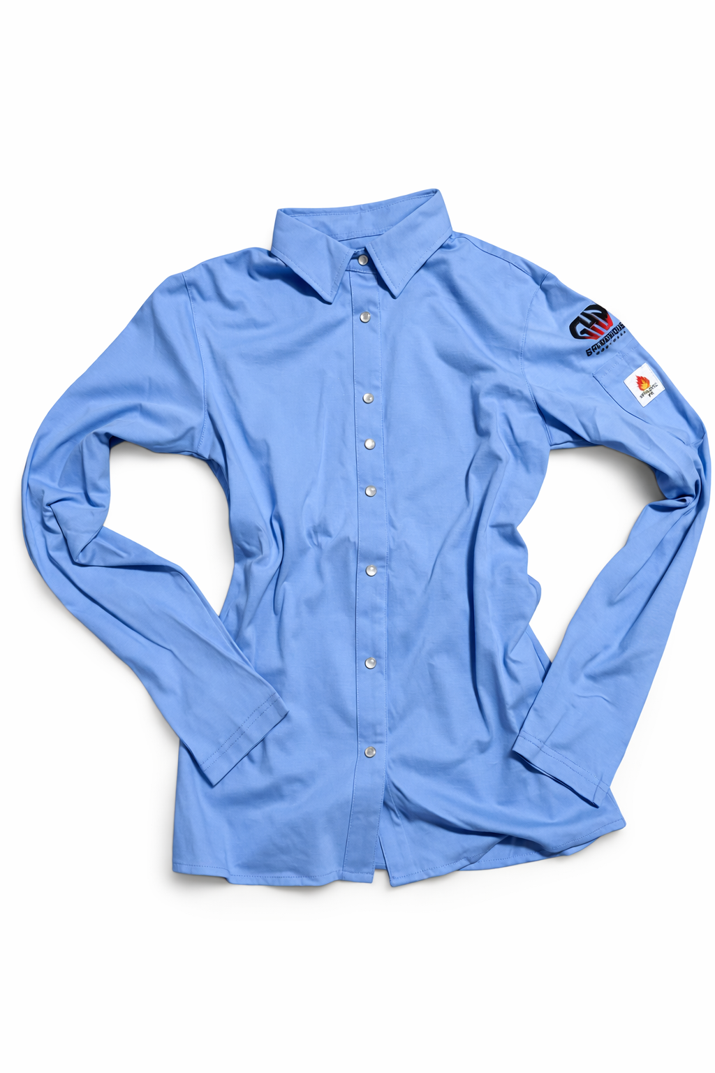 Boss lady shirt blue