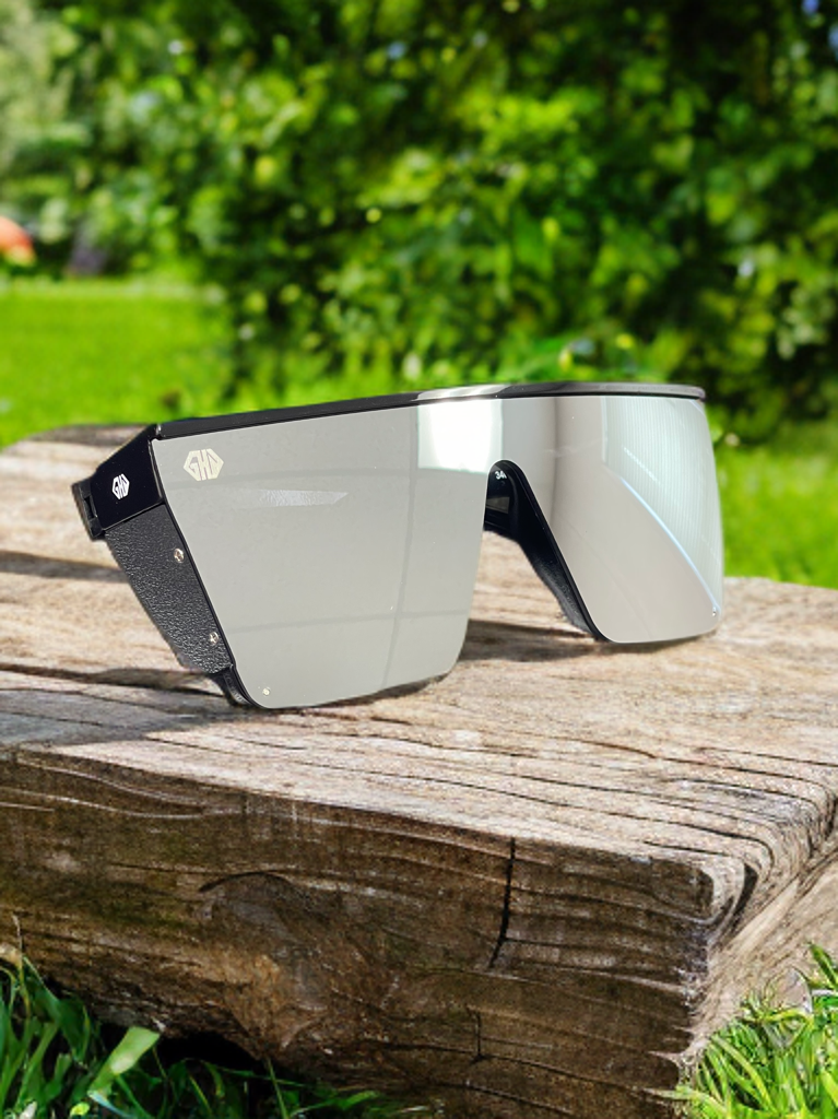 hollywood glasses silver