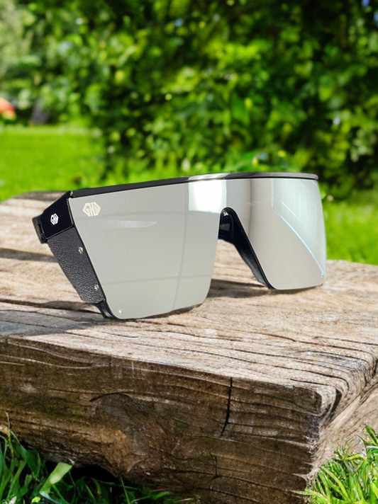 hollywood glasses silver