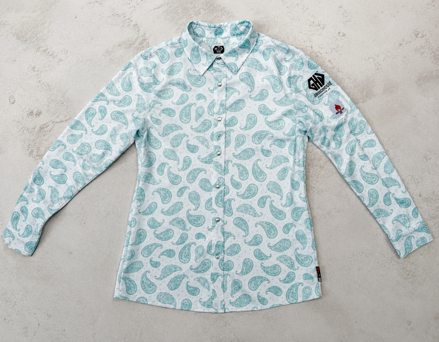 Boss lady sea-foam paisley PRE ORDER
