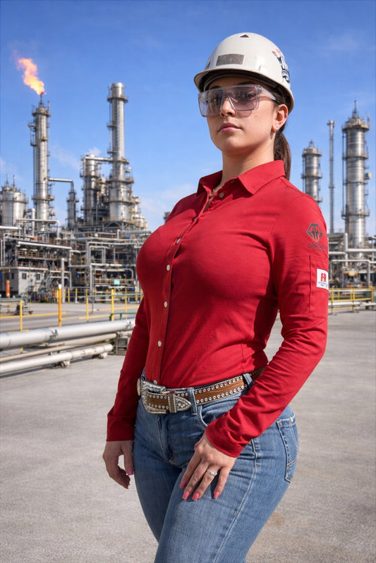 Boss lady shirt red