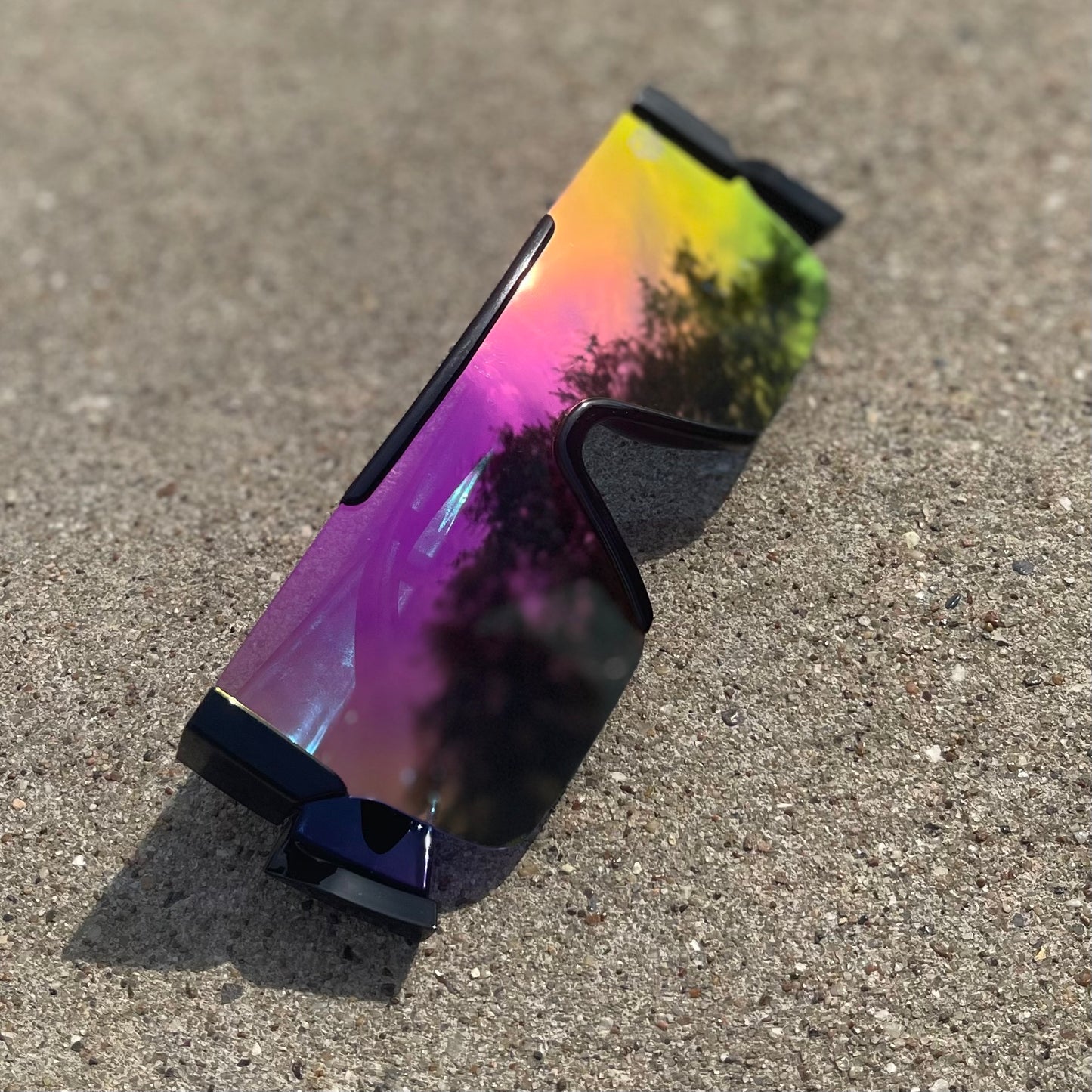 Grindhouse glasses sunset