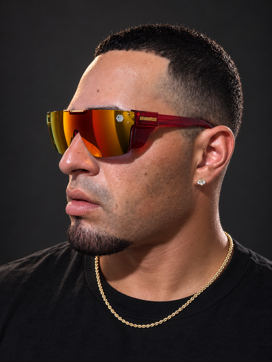 Outlaw safety glasses RED