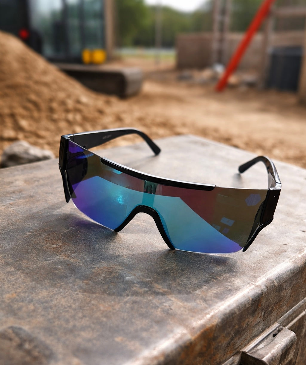 Overtime Safety glasses blue