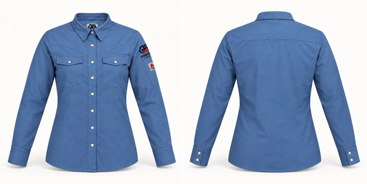 Blue button up cat 1 FR